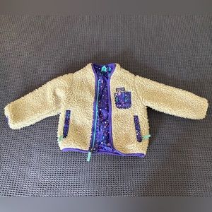 Patagonia toddler girl synchilla jacket size 4t. In great condition